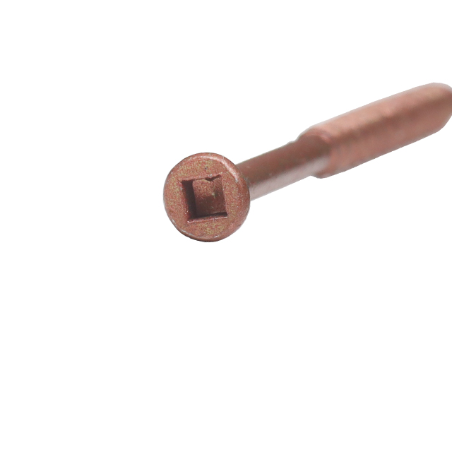 Vis &agrave; bois &agrave; t&ecirc;te frais&eacute;e &agrave; douille carr&eacute;e