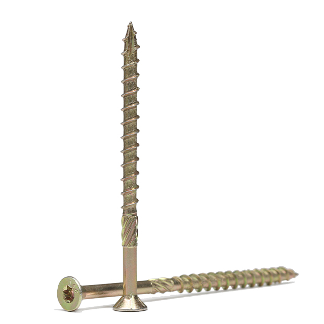 Vis de construction en bois en acier au carbone