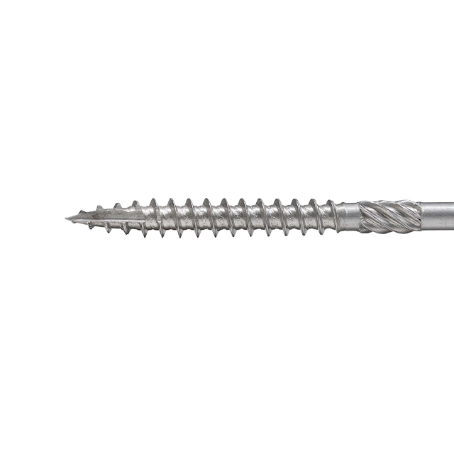Petite vis de terrasse Torx frais&eacute;e en acier inoxydable