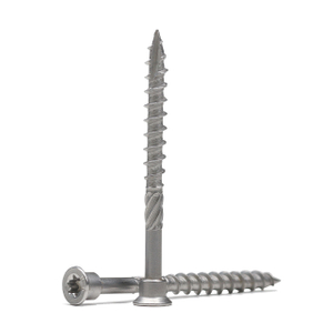 Vis de terrasse Torx personnalis&eacute;e en acier inoxydable