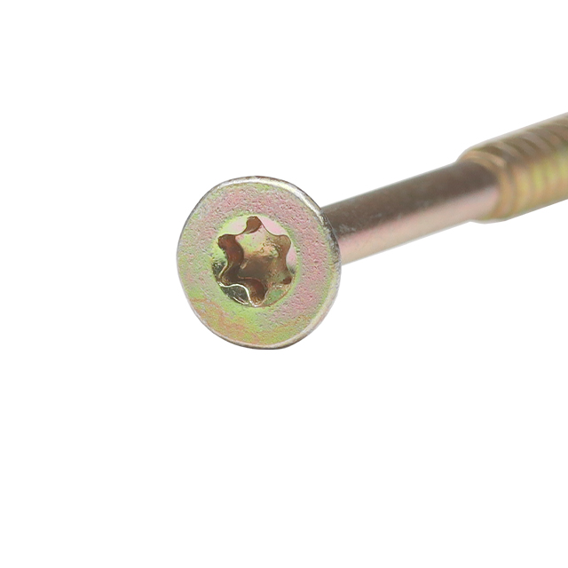Vis &agrave; bois &agrave; t&ecirc;te plate Torx en acier au carbone