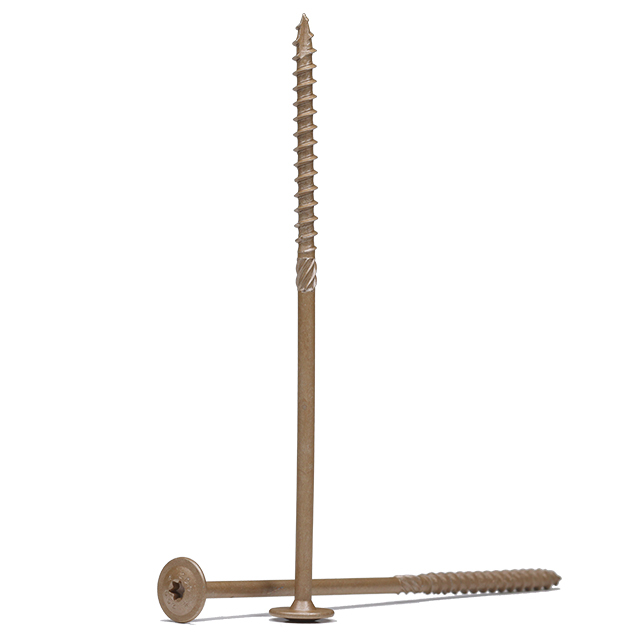 Vis de construction en bois &agrave; t&ecirc;te plate Torx